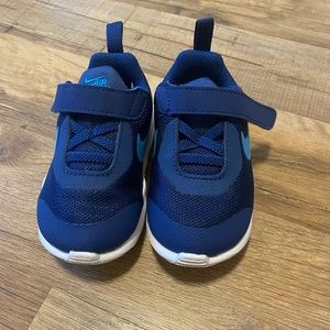 Blue Velcro Nike toddler - brand new